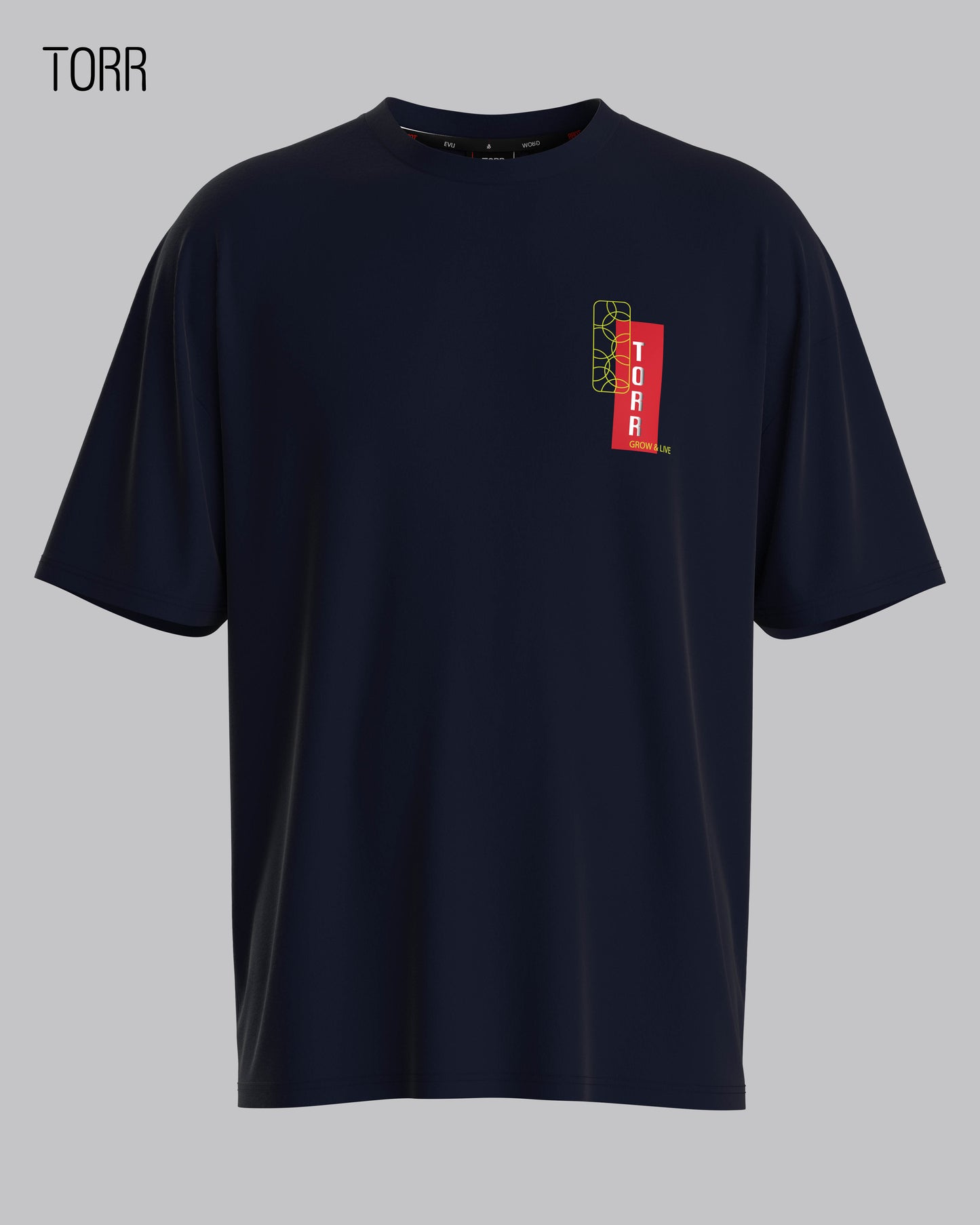 Drop Shoulder T-shirt | M. BLUE