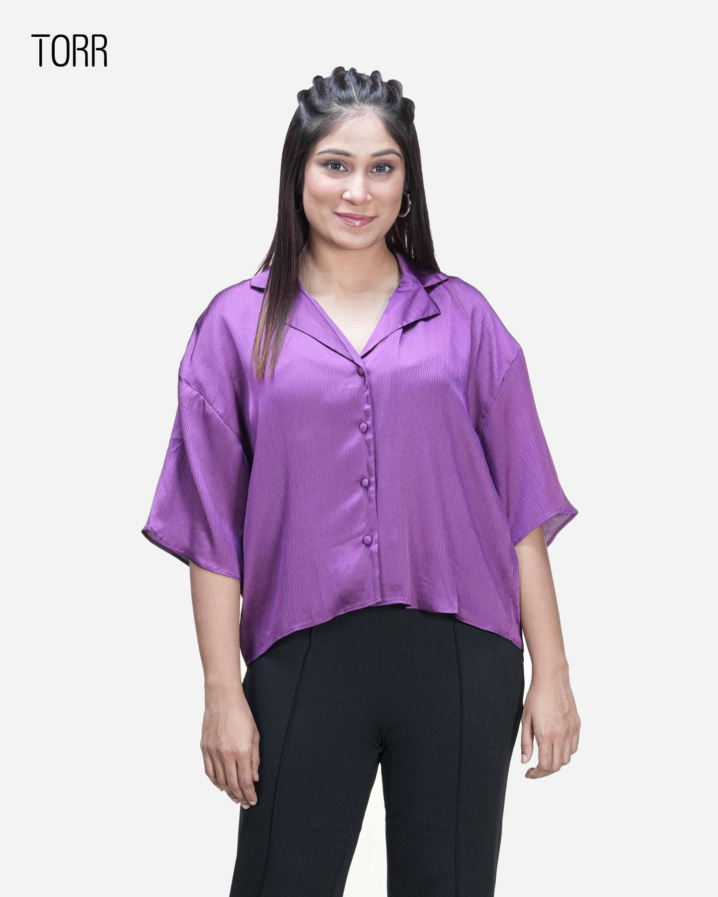 Women's Crop Top | Purple