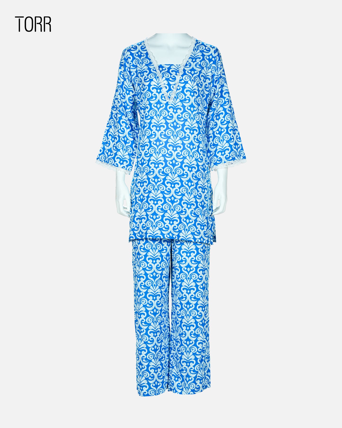 Women's Co-Ord Set | Indigo AOP