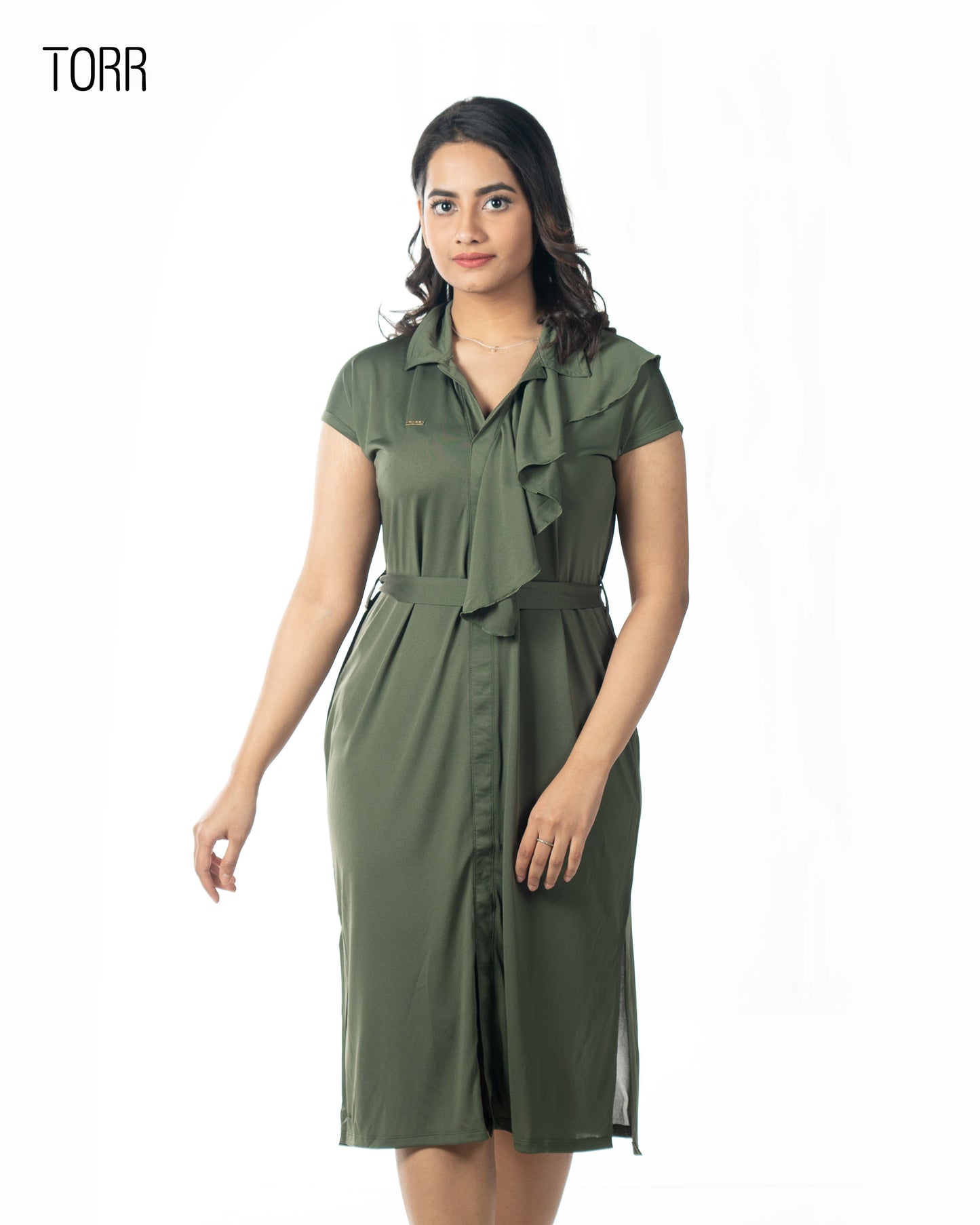 Women's Long Top | Olive