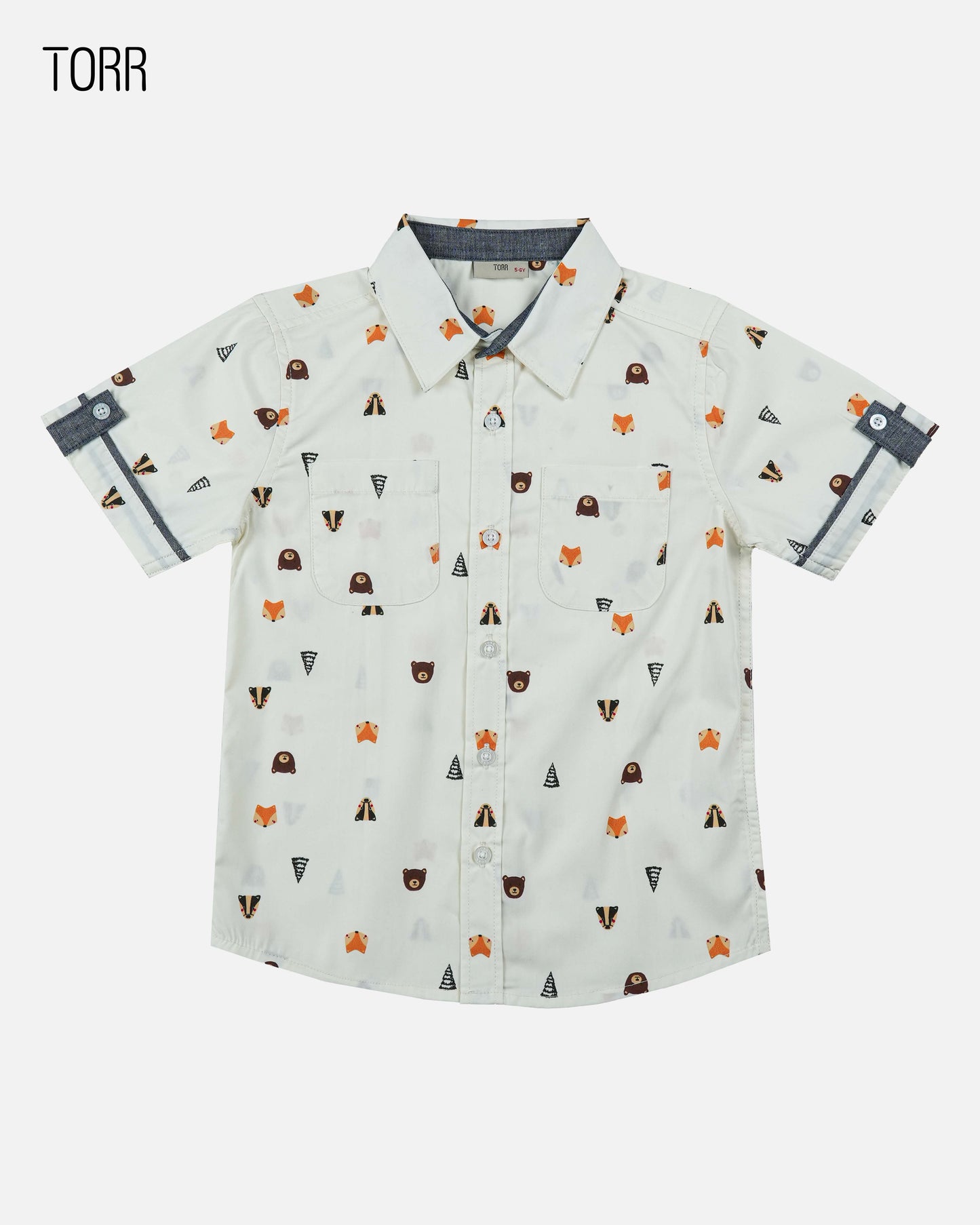 Boys Shirt | Aop Woven Poplin