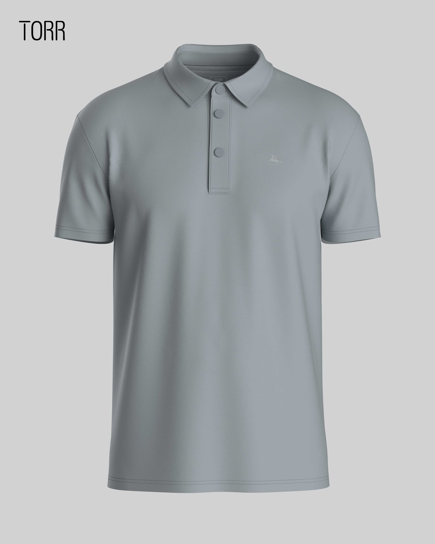 Technical Polo | Light Grey