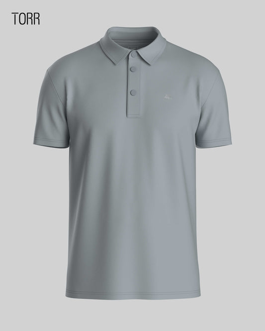 Technical Polo | Light Grey
