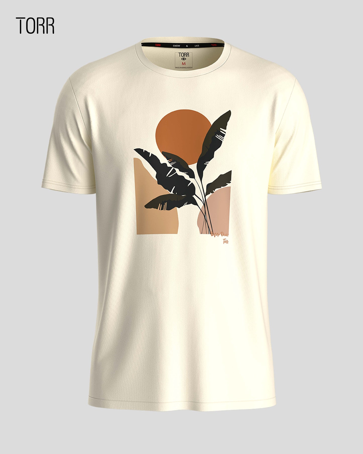 Men's T-shirt | Cream Clipping