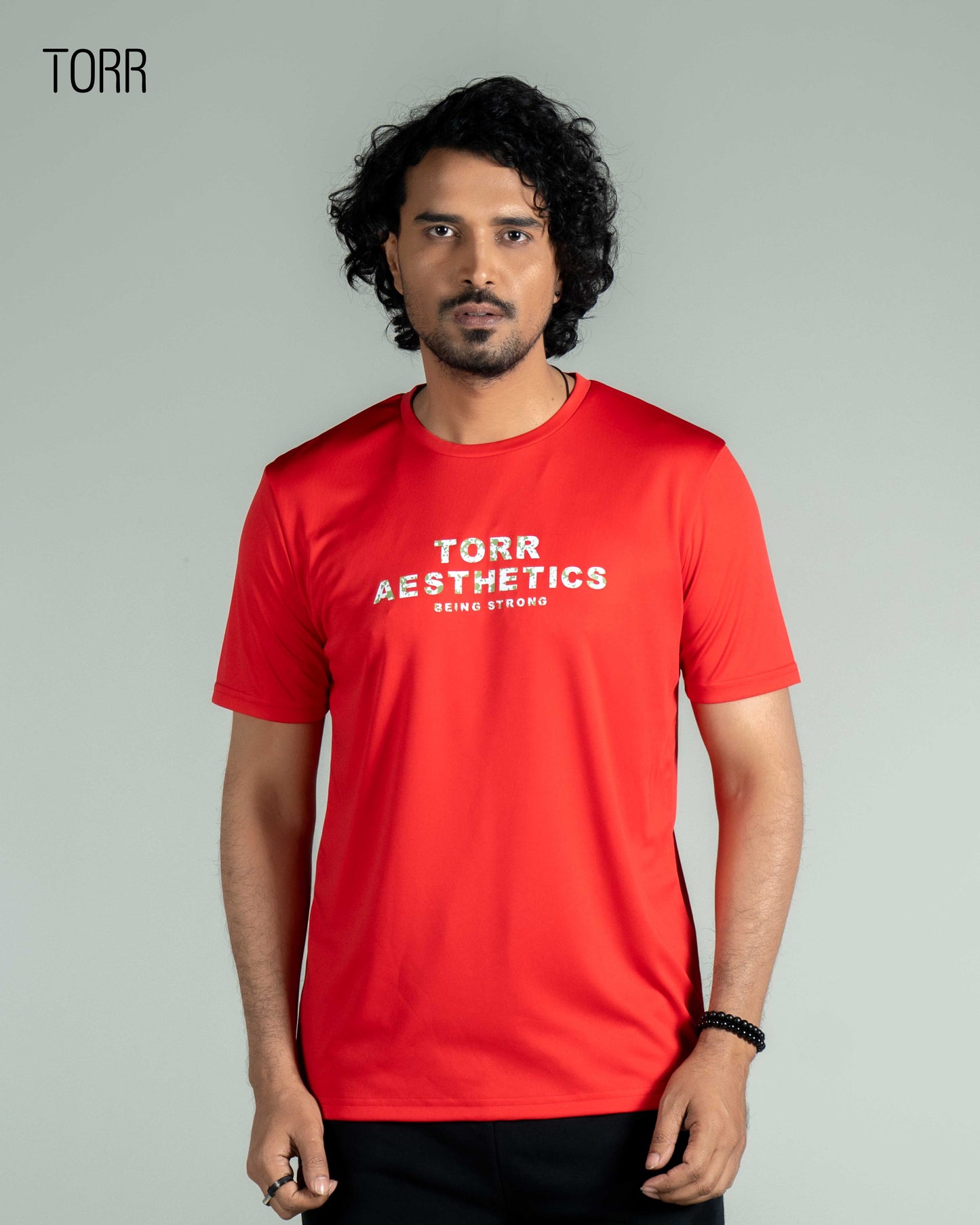 Men's Activewear T-shirt | Red