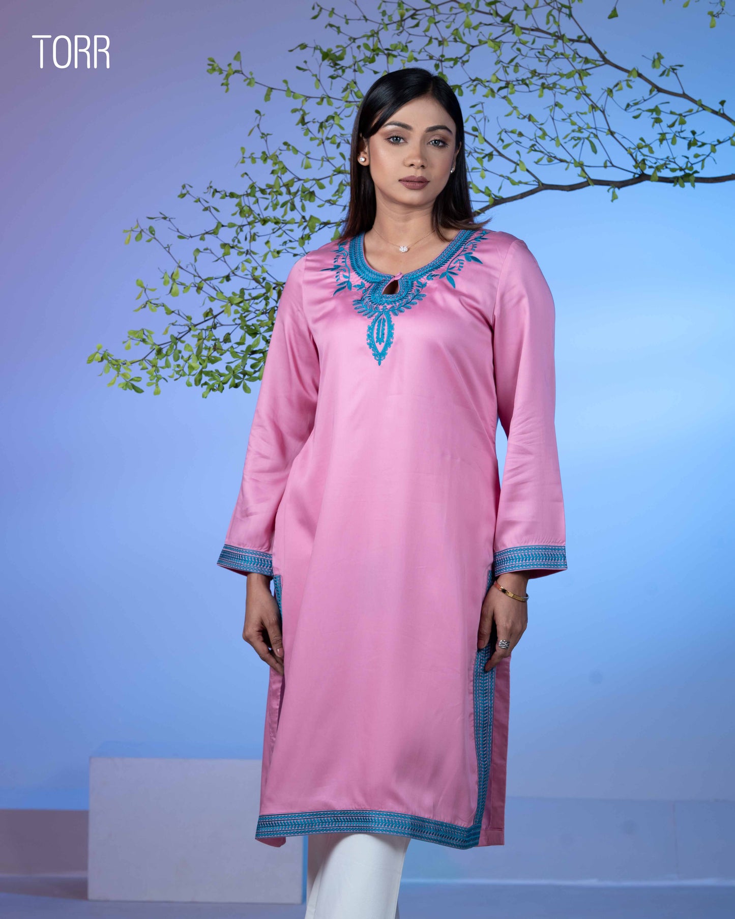 Ethnic Wear (01 Piece Kurti) | Cashmere Rose