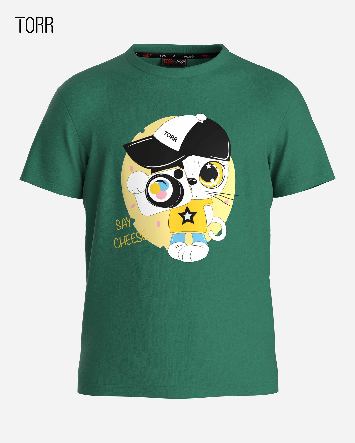 Girl's T-shirt | Green Jacket