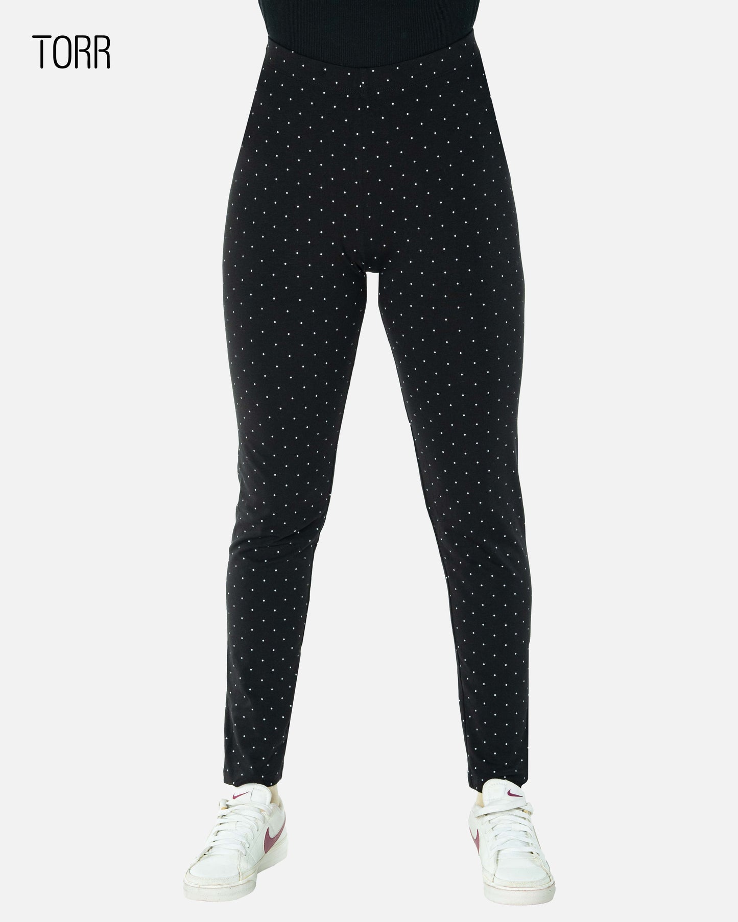 Women's Leggings | BLACK DOT AOP
