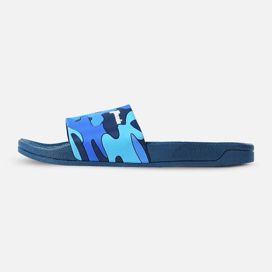 Panda Men's Slide Sandal | Blue