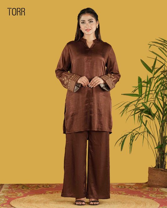 Women's Co-Ord Set | Dark Coffee