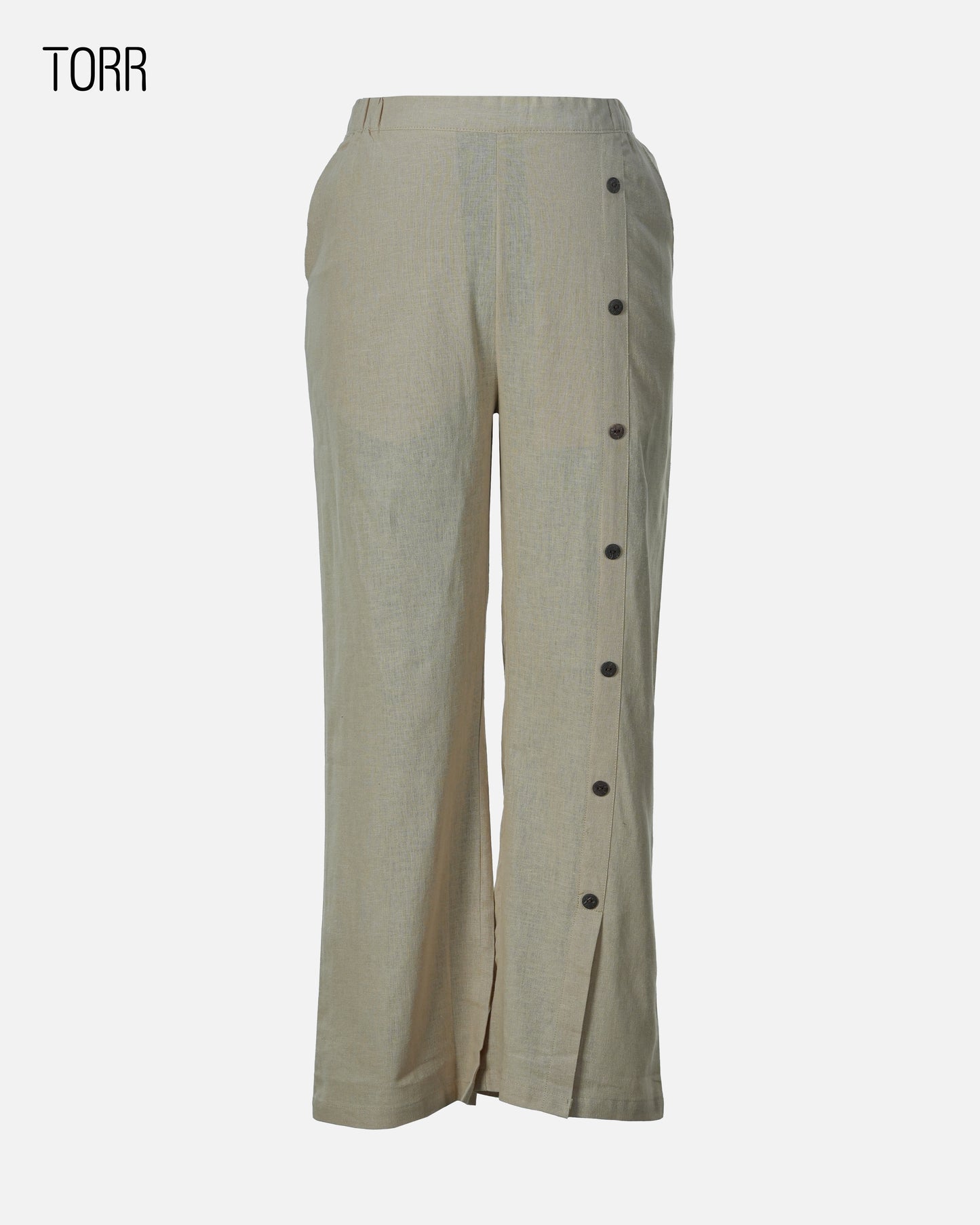 Women’s Wide Leg Pant | Beige
