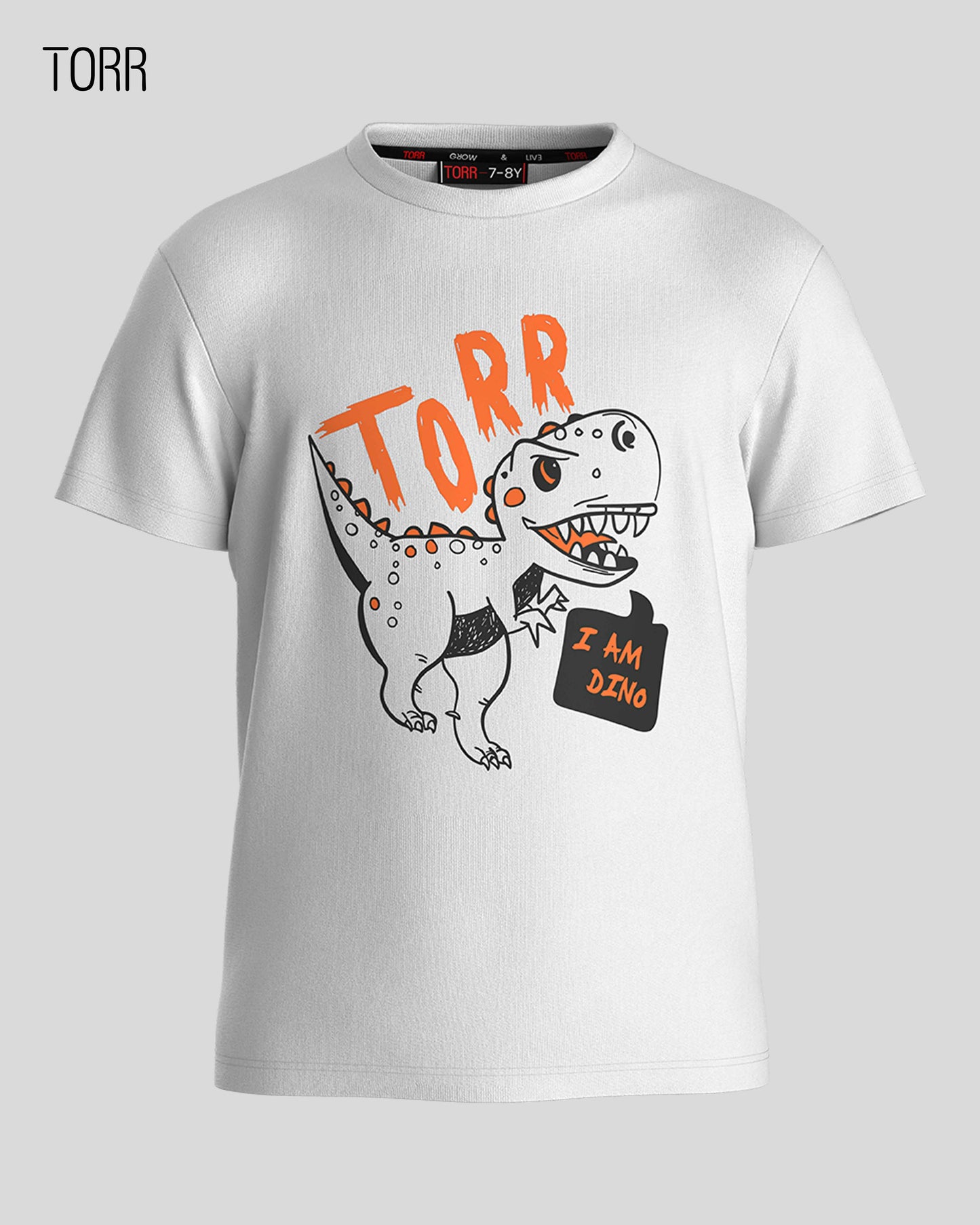 Boys T-shirt  |WHITE