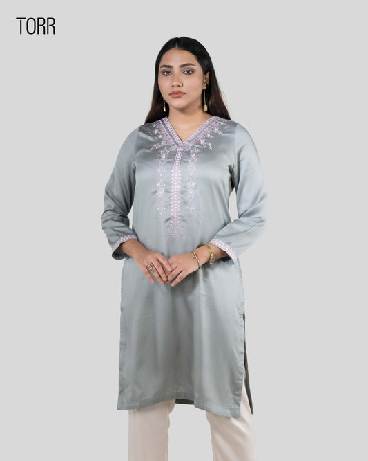 Ethnic Wear (01 Piece Kurti) |  Silver