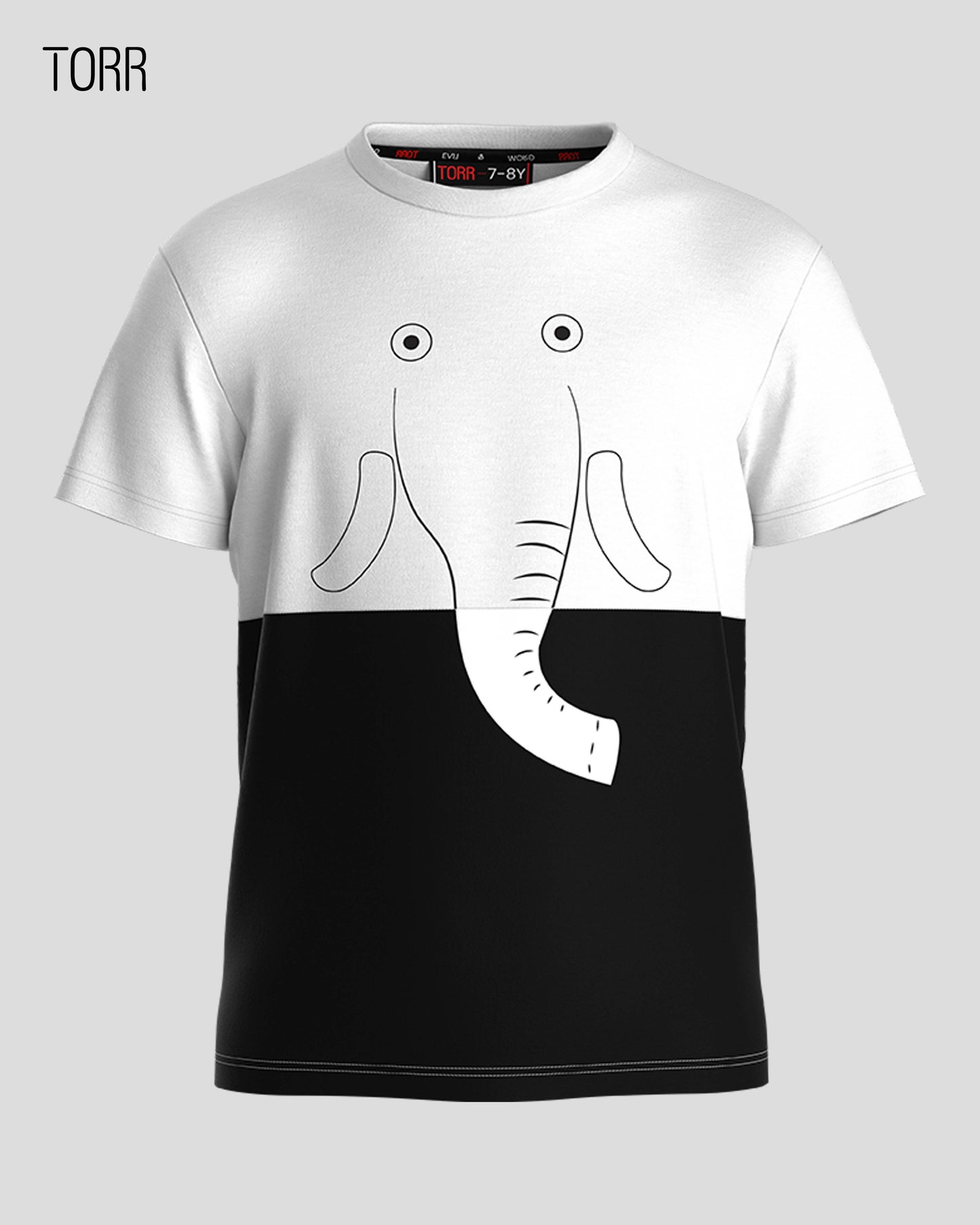 Boys T-shirt | White Black