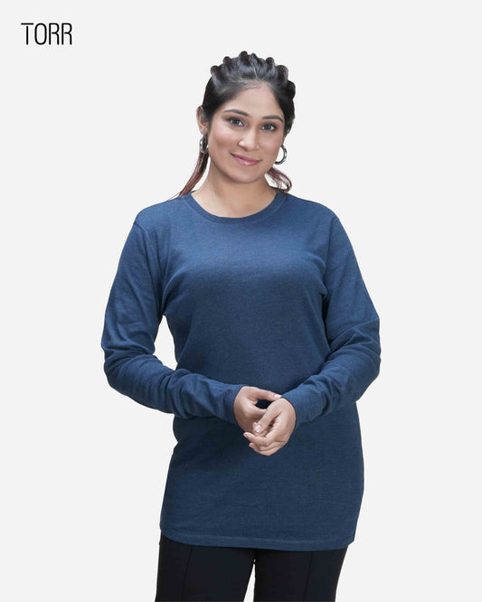 Women's L/S T-Shirt | Navy