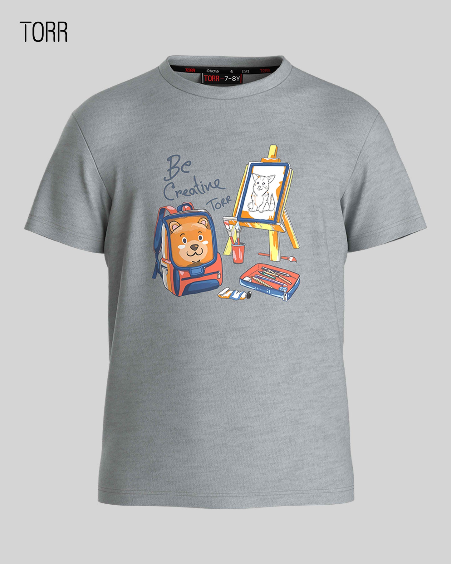 Boys T-shirt |GREY