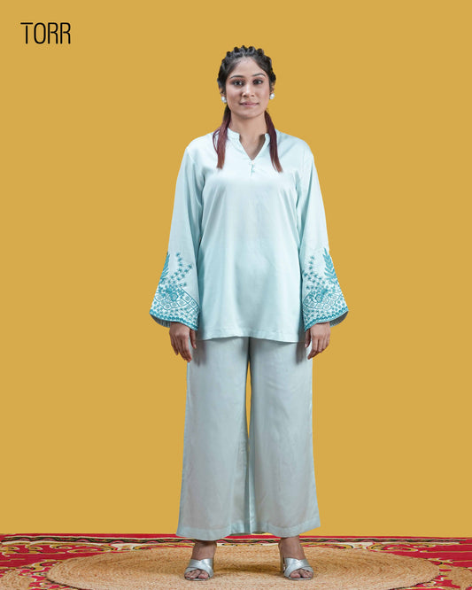 Women's Co-Ord Set | Sky Blue