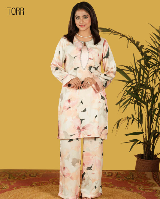 Women's Co-Ord Set | Peach