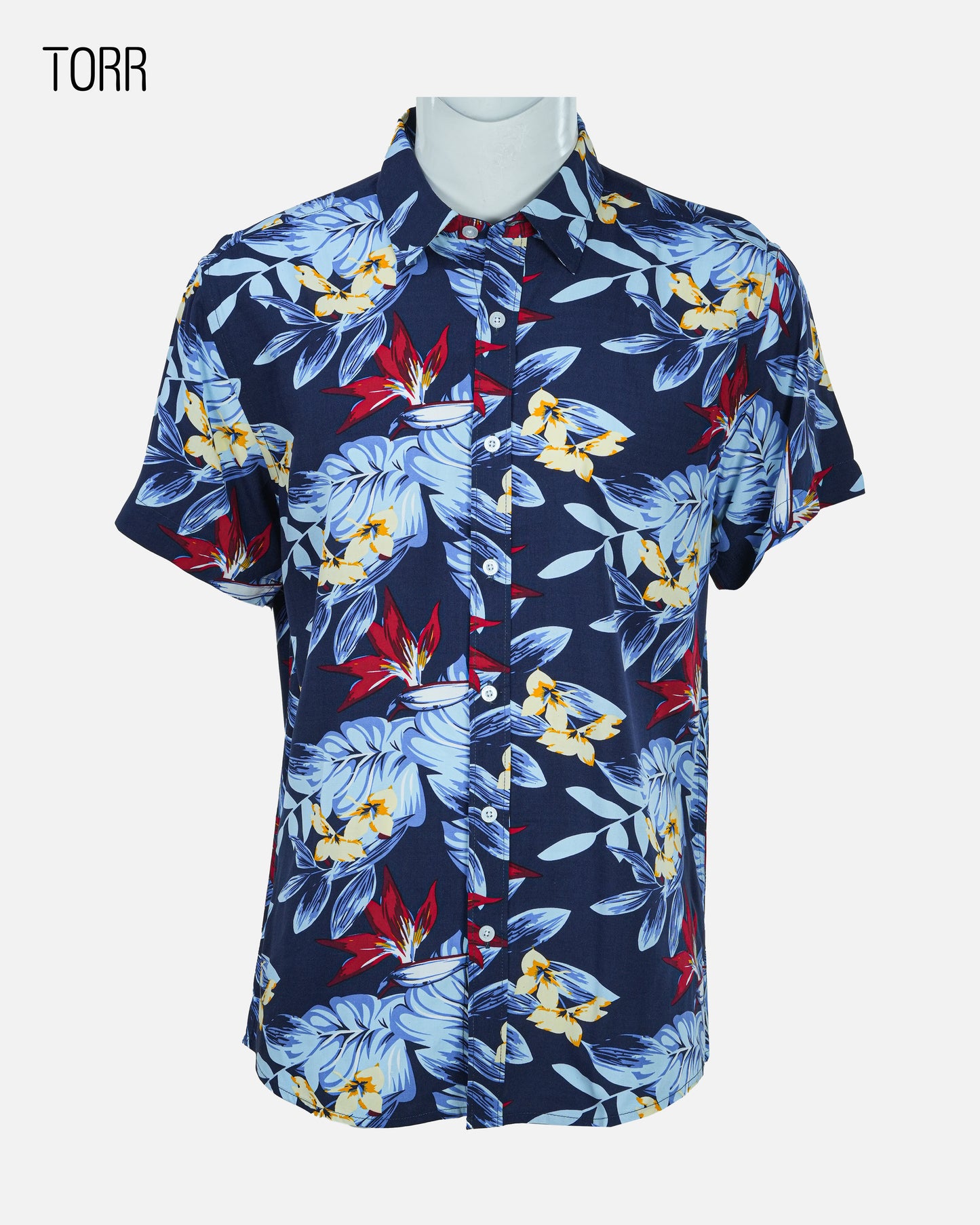 Men's Short Sleeve Shirt | Flower Aop