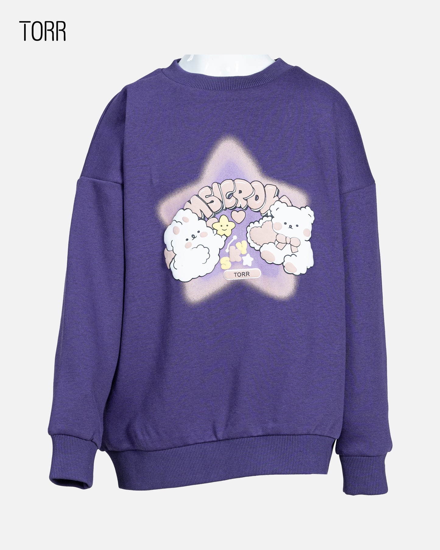 Girl's Sweatshirt | Punshy Purple
