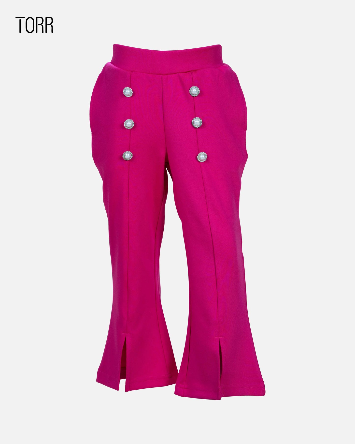 Girl's Trouser | Fuchsia Purple