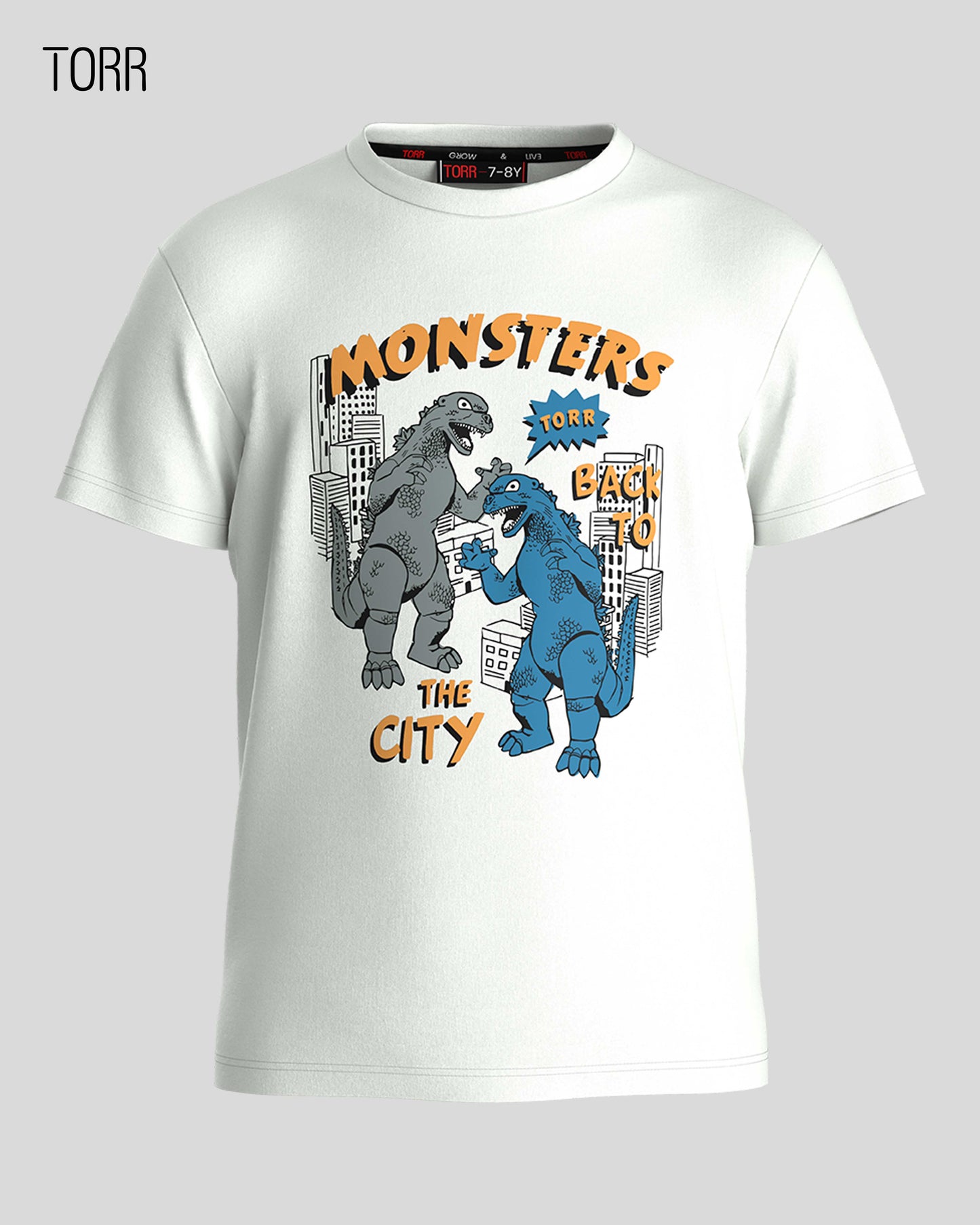 Boys T-shirt  |WHITE