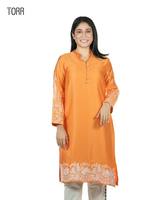 Ethnic Wear (01 Piece Kurti) | Tangerine