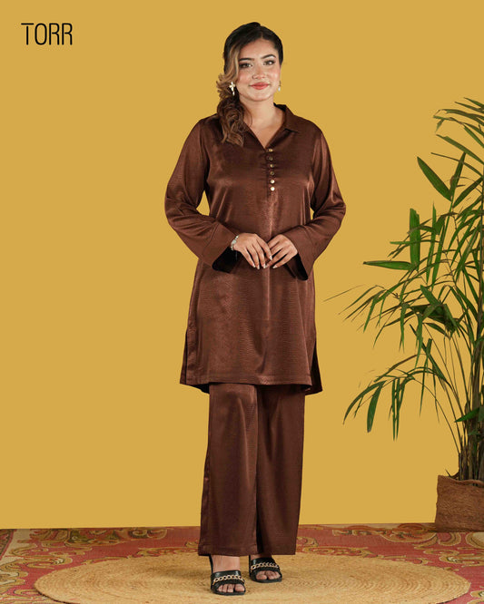 Women's Co-Ord Set | Dark Coffee