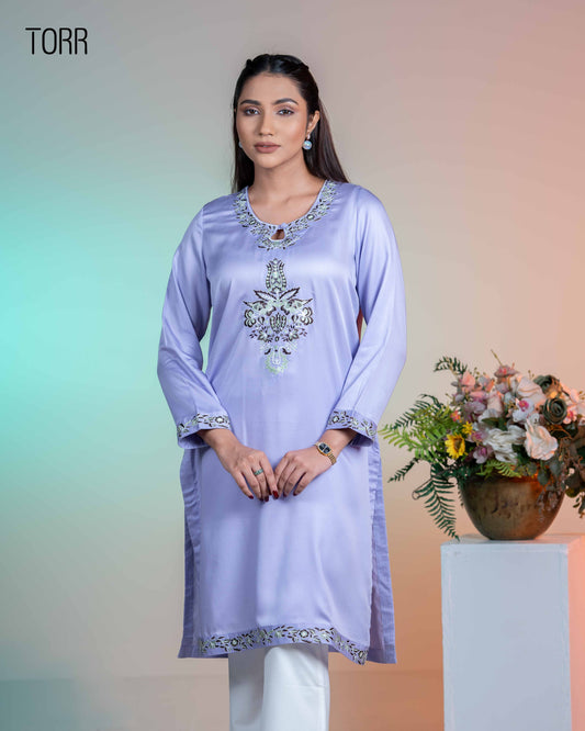 Ethnic Wear (01 Piece Kurti) | Lavender