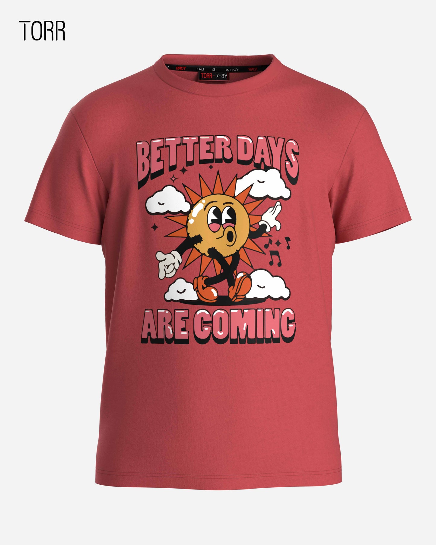 Girl's T-shirt  | Racing Red