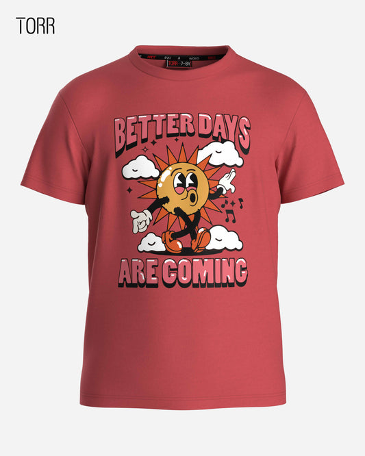 Girl's T-shirt  | Racing Red