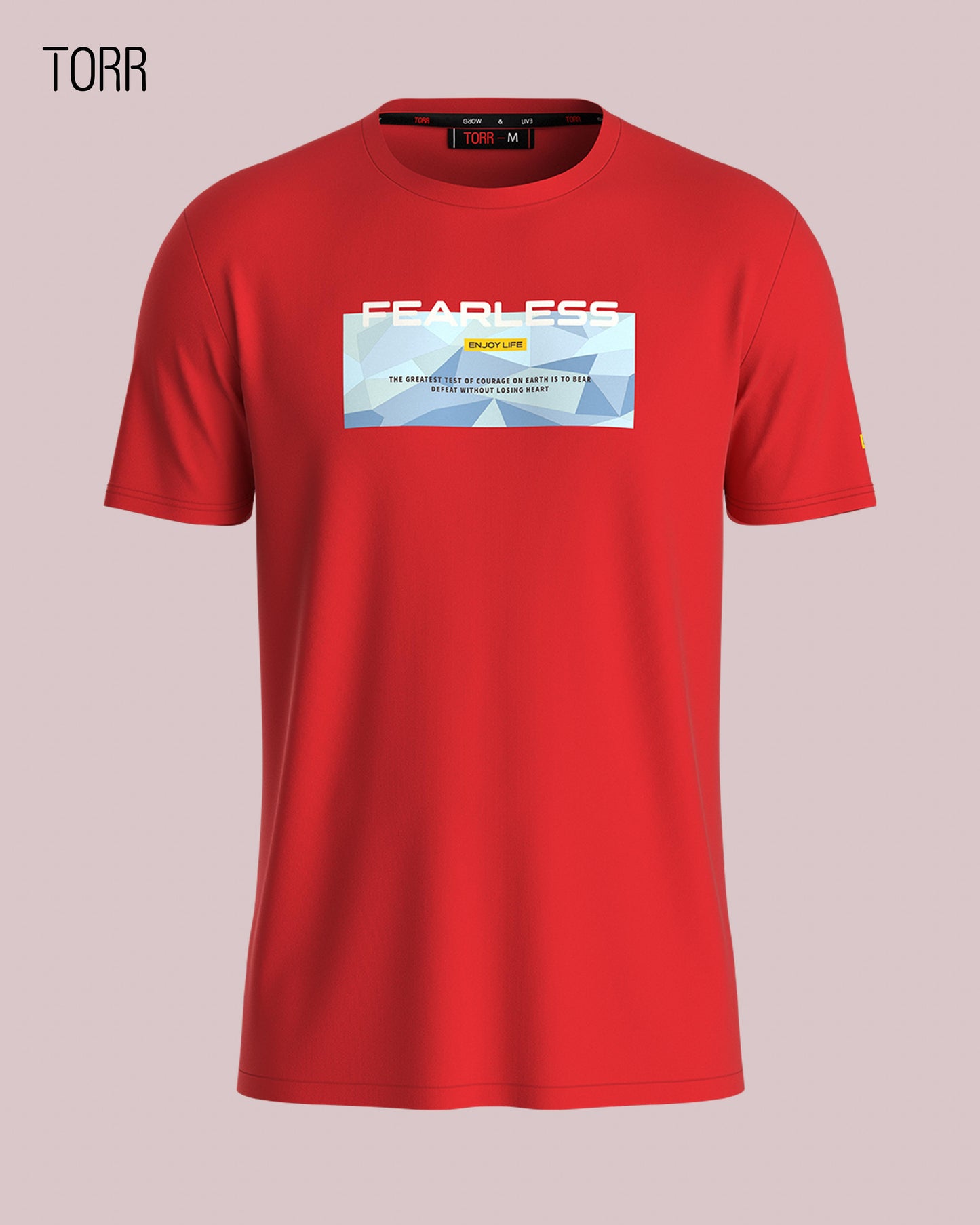 Men's Activewear T-shirt | Red