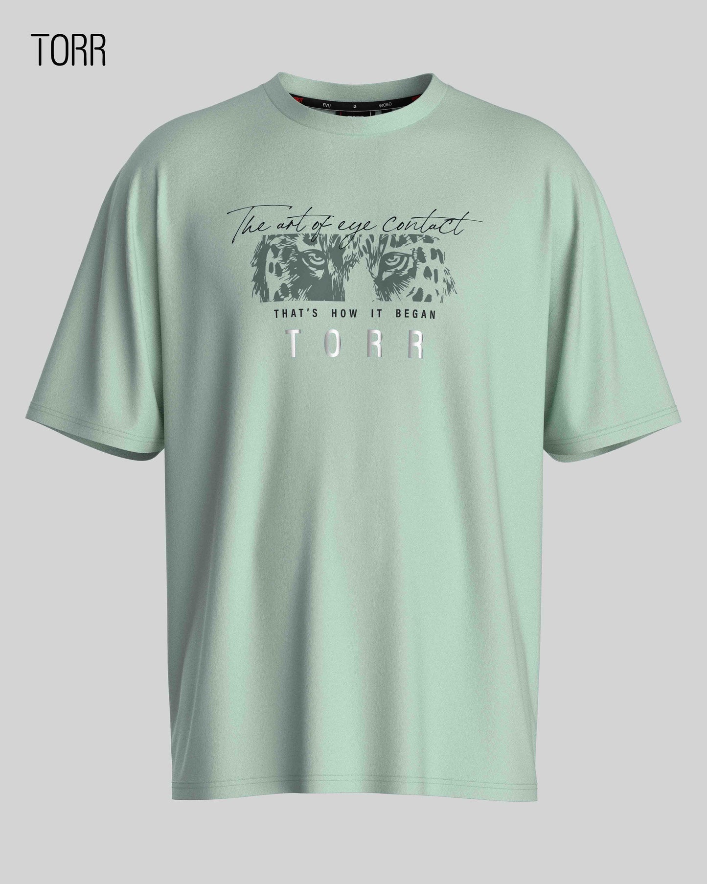 Drop Shoulder T-shirt | Silt Green