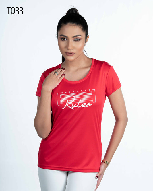 Women's Activewear Top | Red