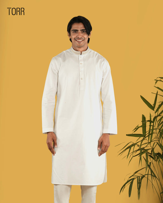 Men's Panjabi | White