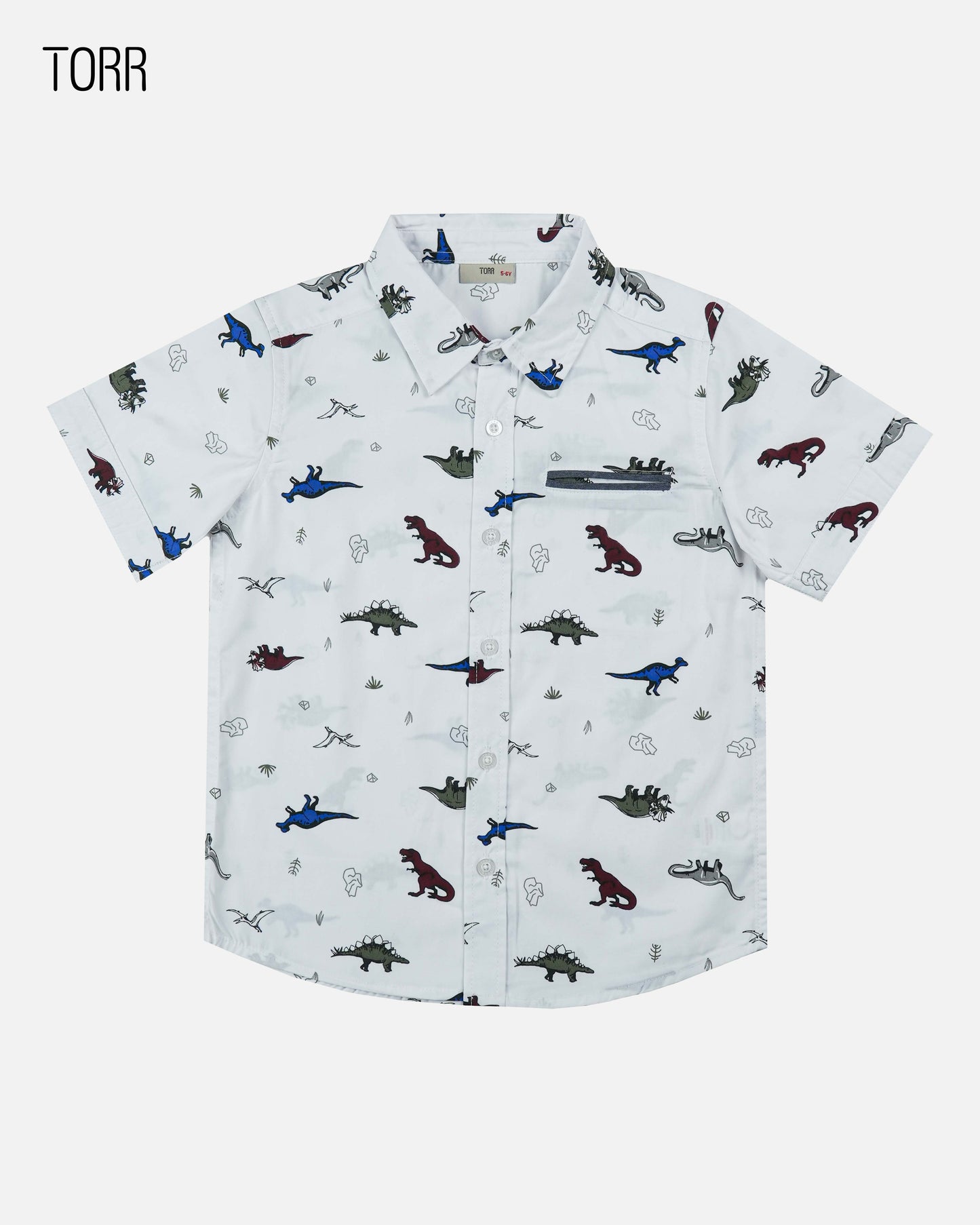 Boys Shirt | Aop Woven Poplin