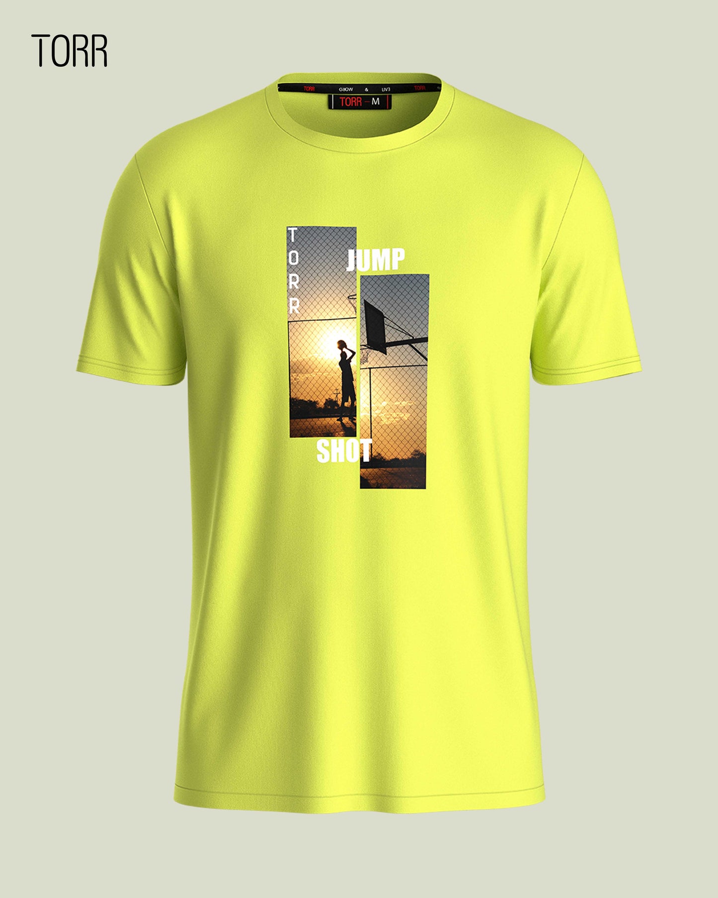 Men's Activewear T-shirt | Lime
