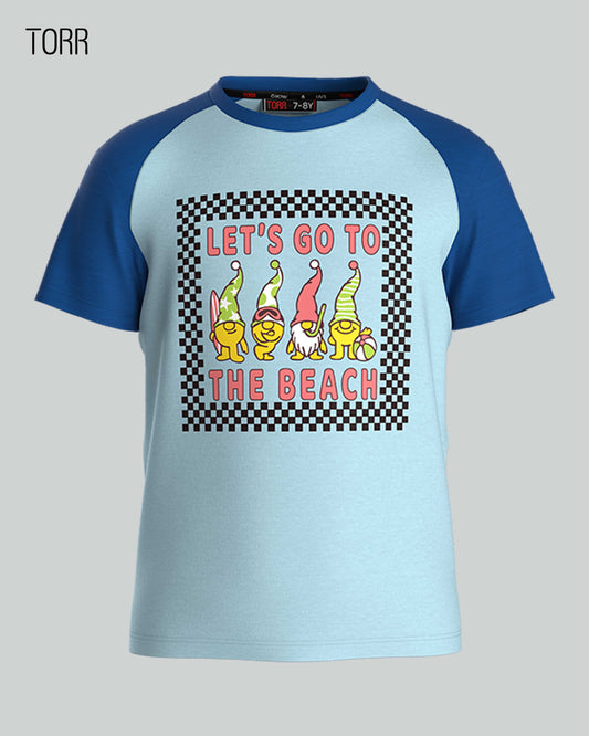 Boys T-shirt  |TANGER BLUE & ROYAL