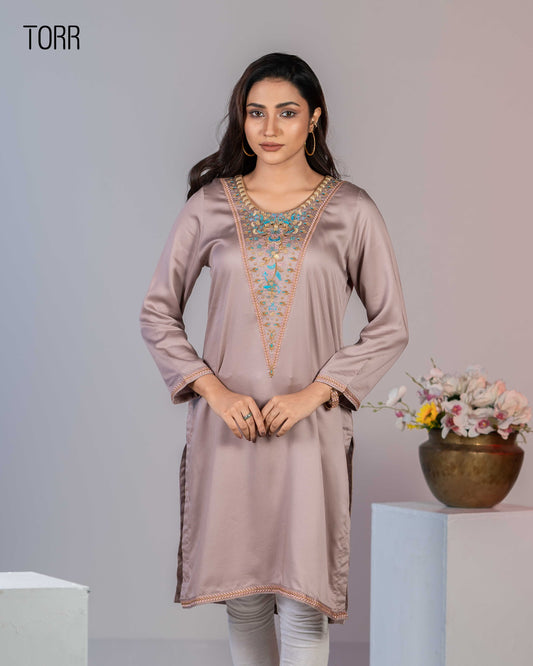 Ethnic Wear (01 Piece Kurti) | Mauve