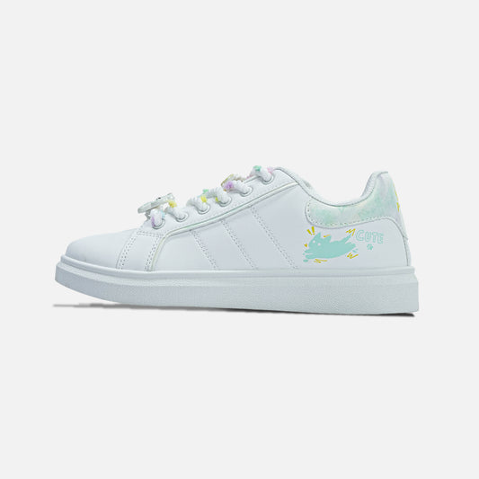 Panda Women’s Casual Sneaker | White Green