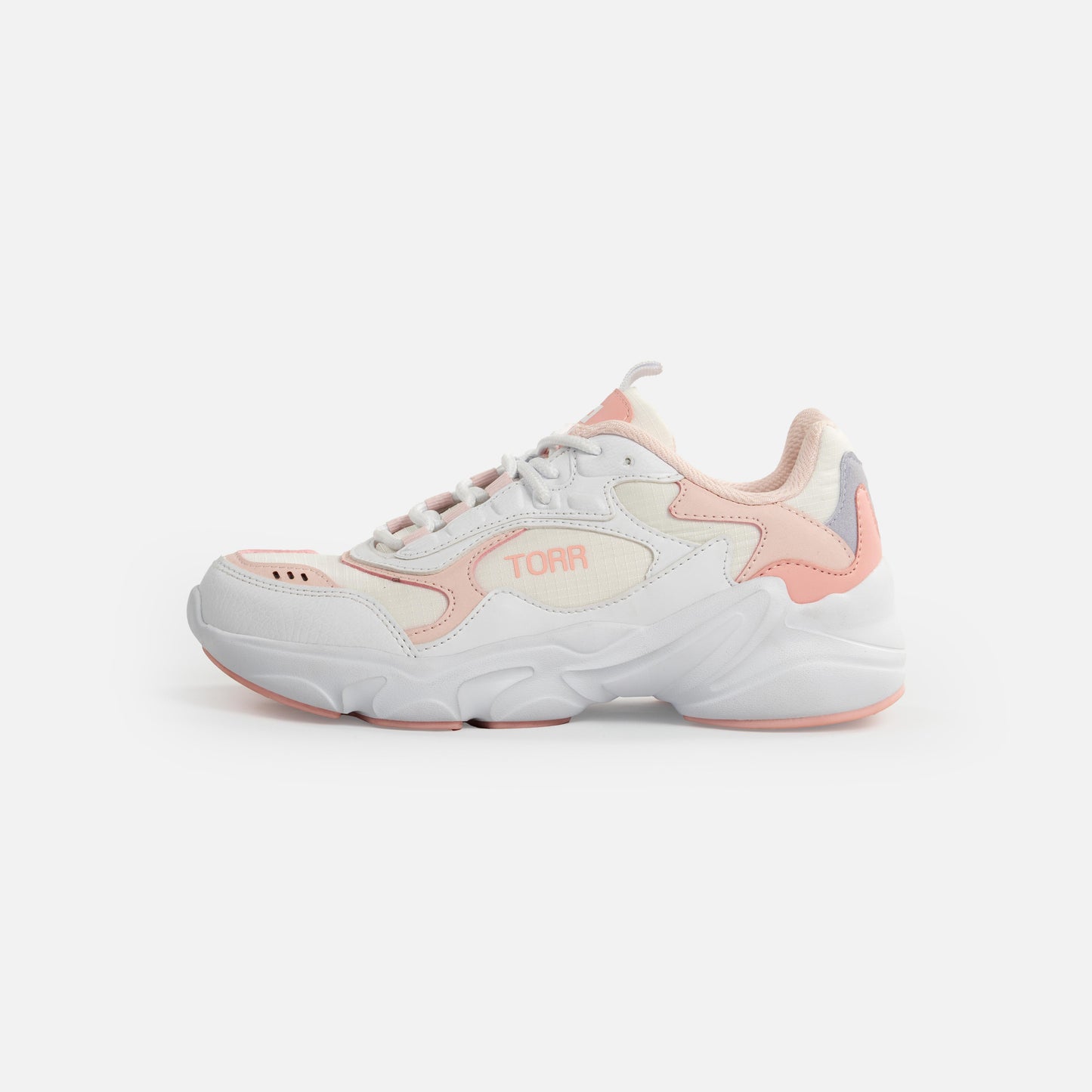 Torr Women’s Sports Shoe | White Mauve