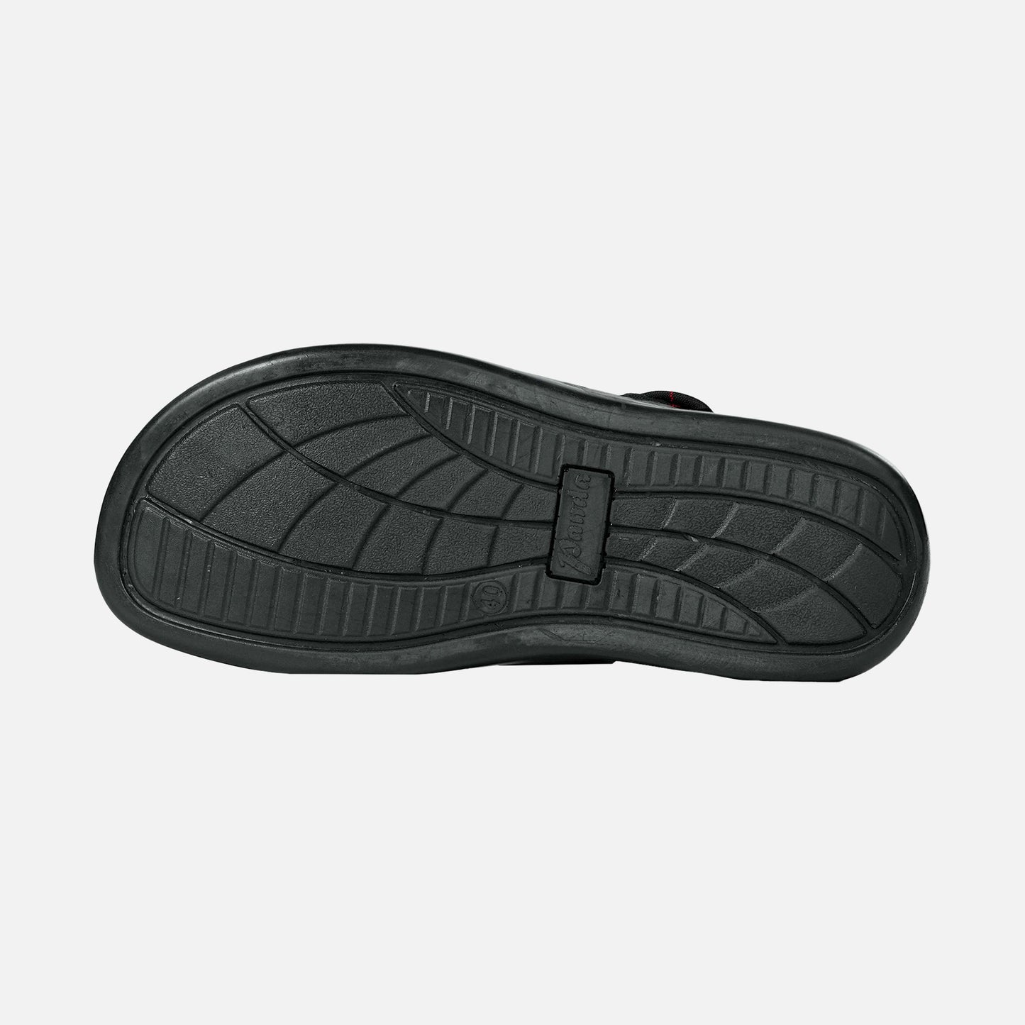 Panda Velcro Sandal | Black