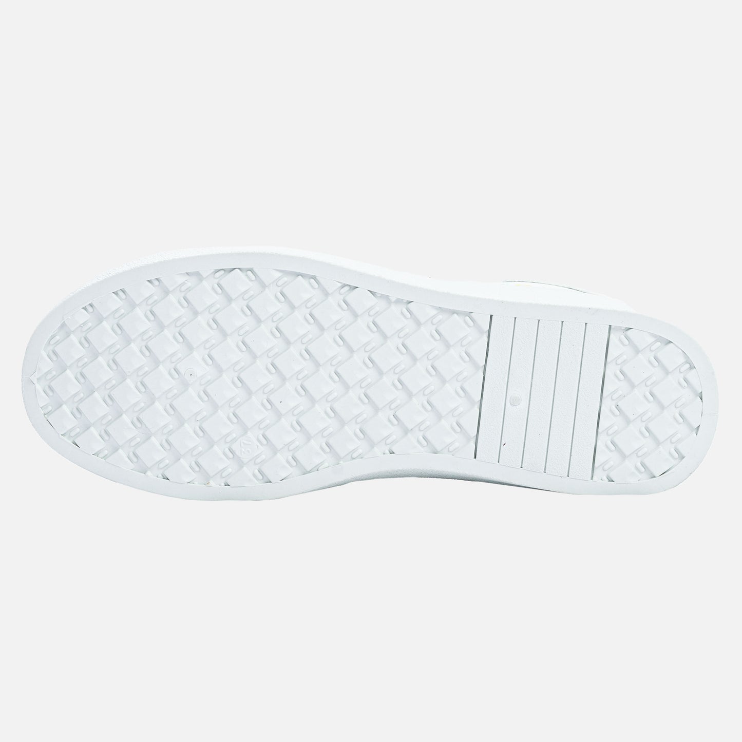 Panda Women’s Casual Sneaker | White Blue Yellow