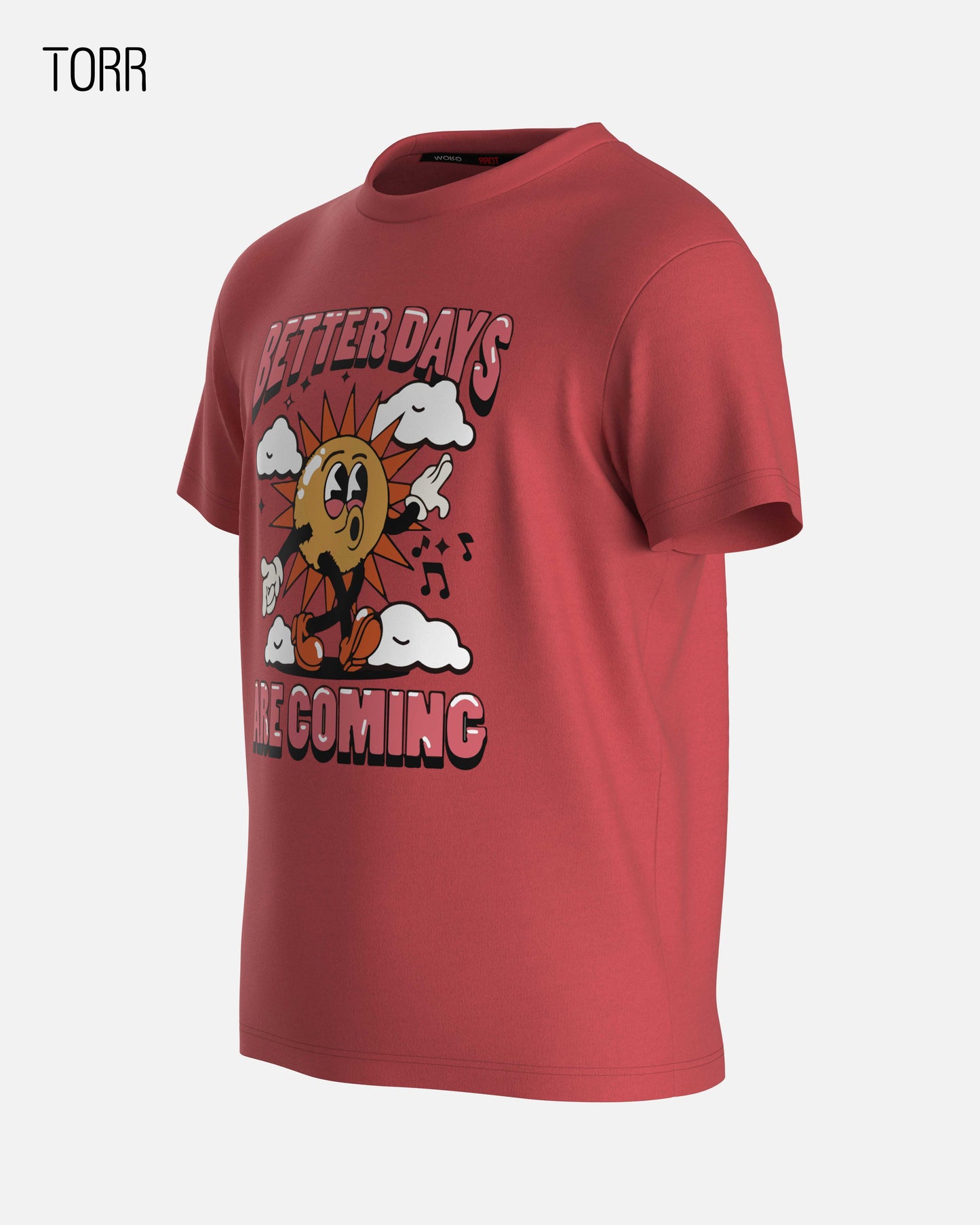 Girl's T-shirt  | Racing Red