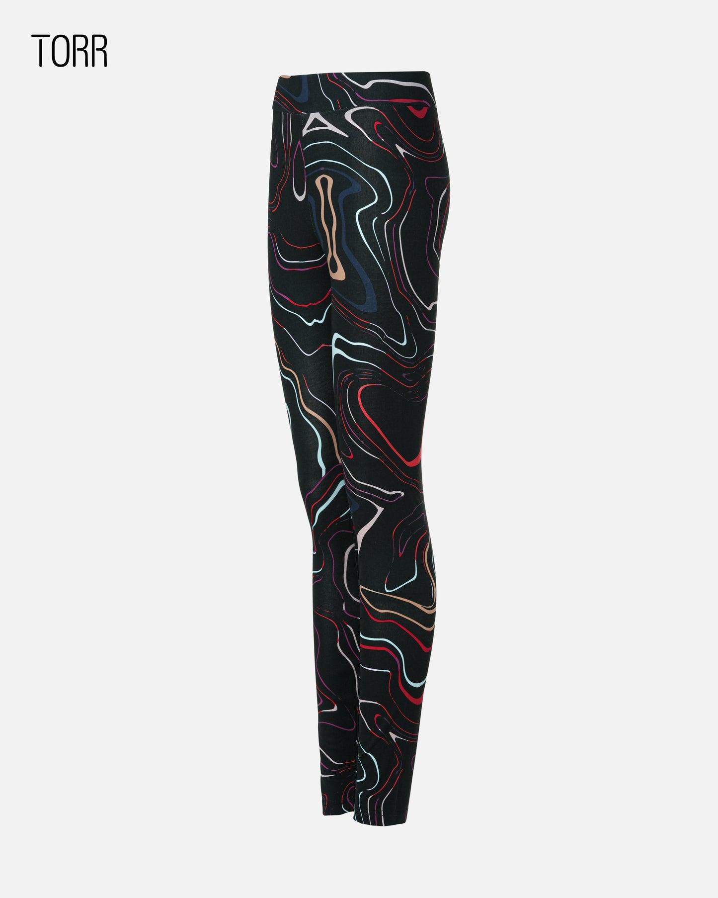 Women's Leggings | BLACK MULTI AOP