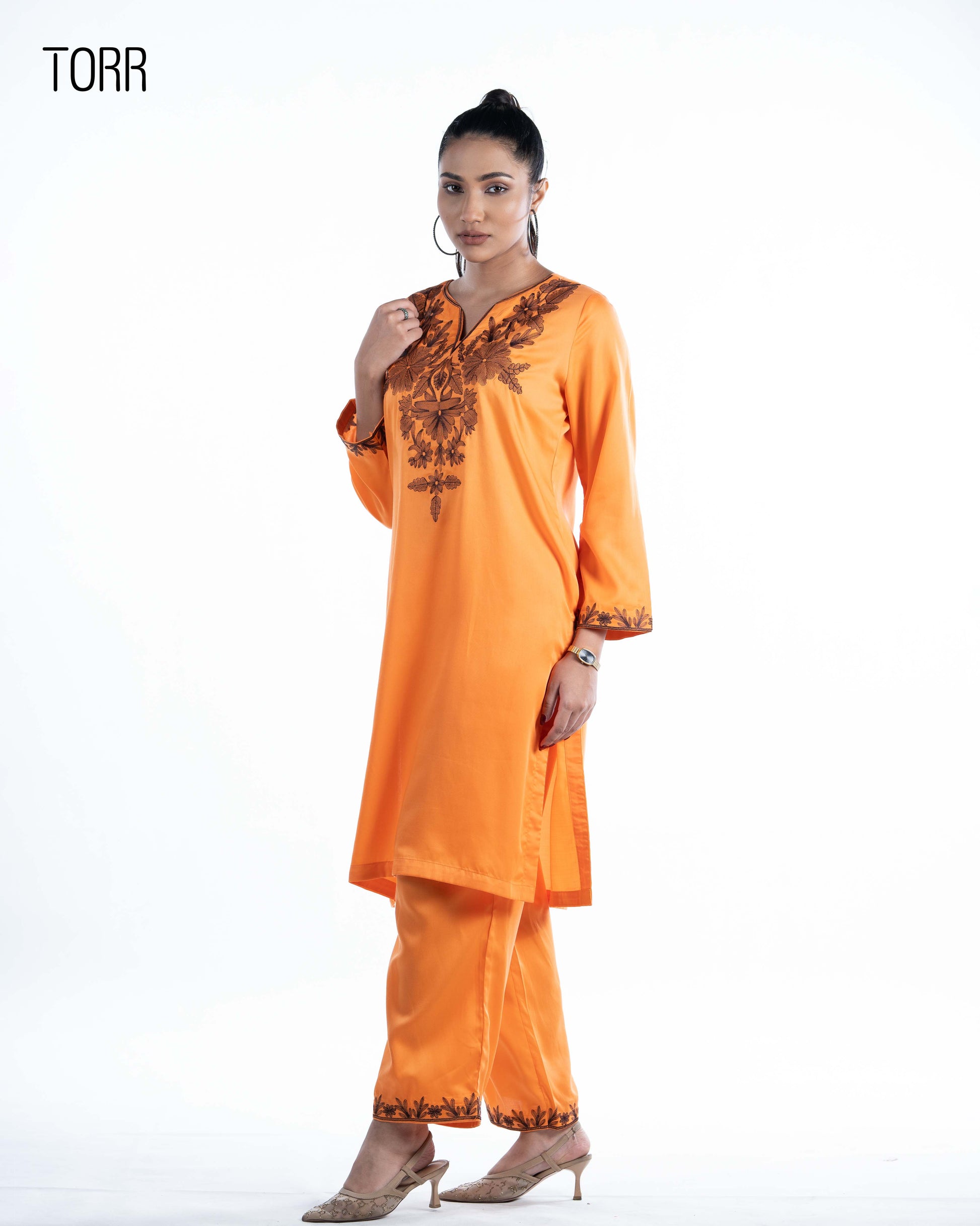 Ethnic Wear (01 Piece Kurti) | Tangerine