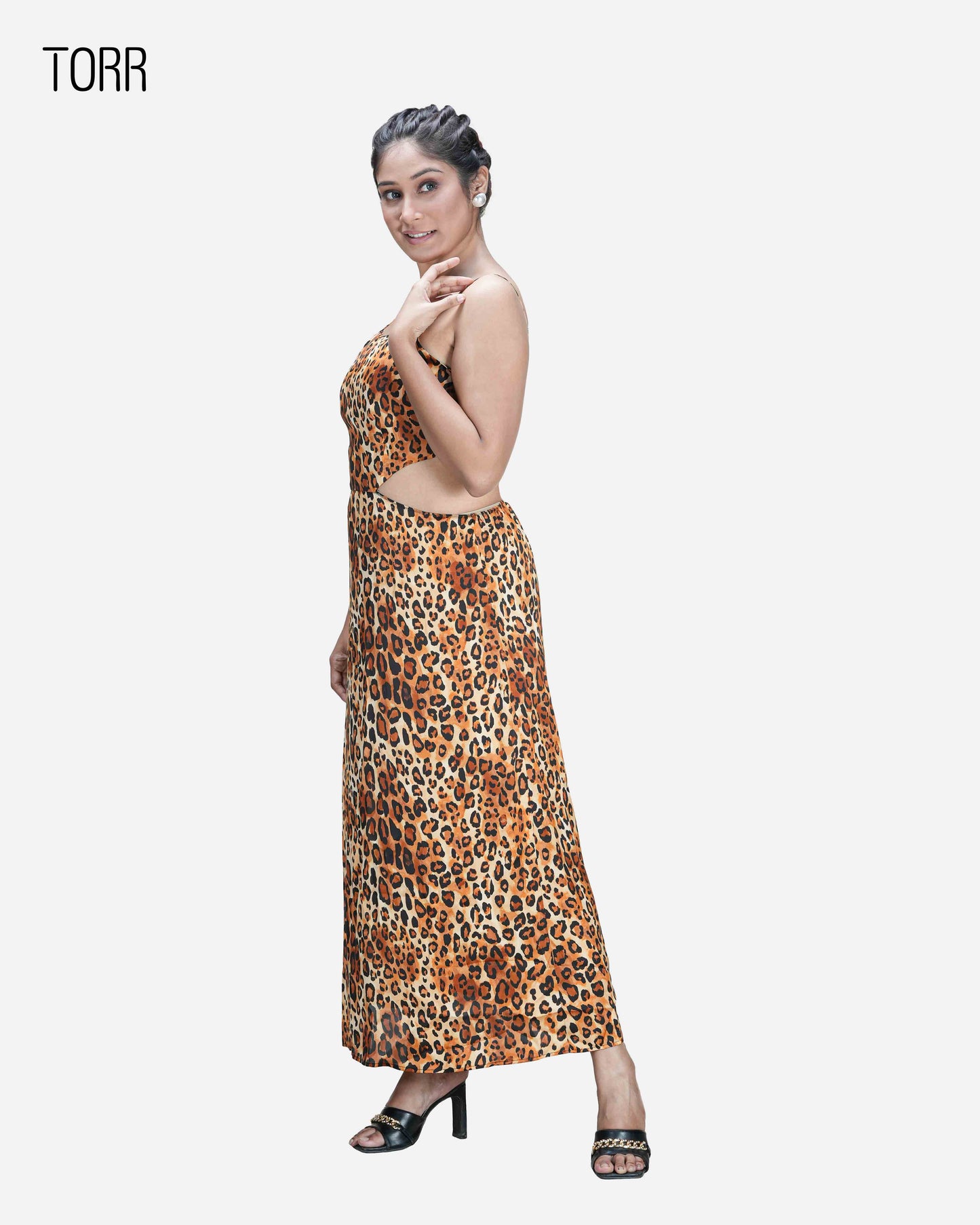 Women's Long Top | Tiger Print