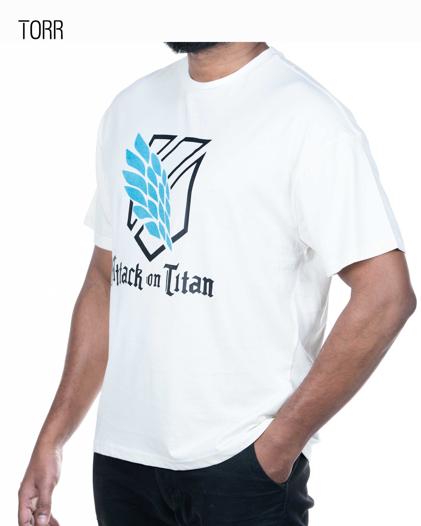 Drop Soulder T-shirt | Off White