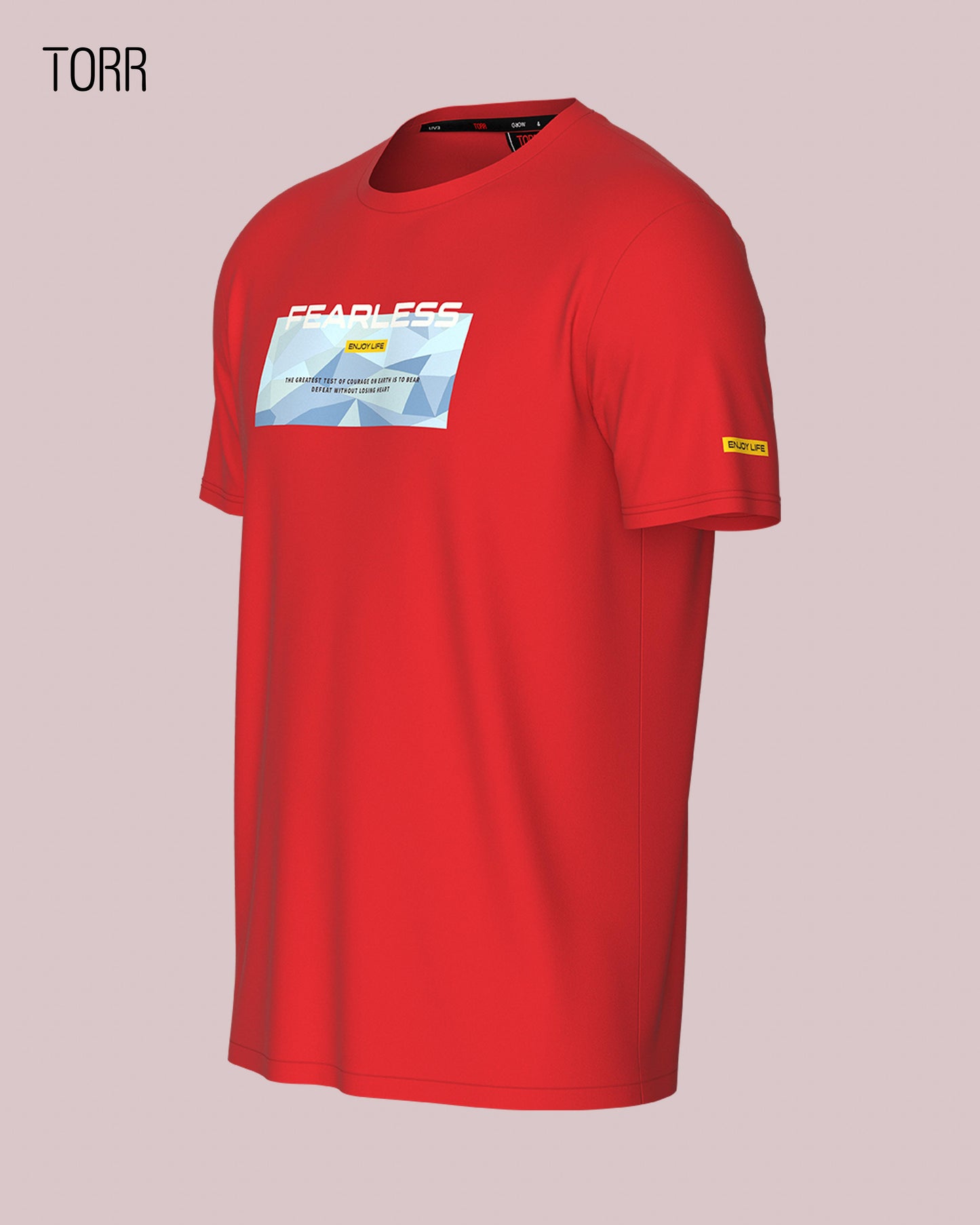 Men's Activewear T-shirt | Red