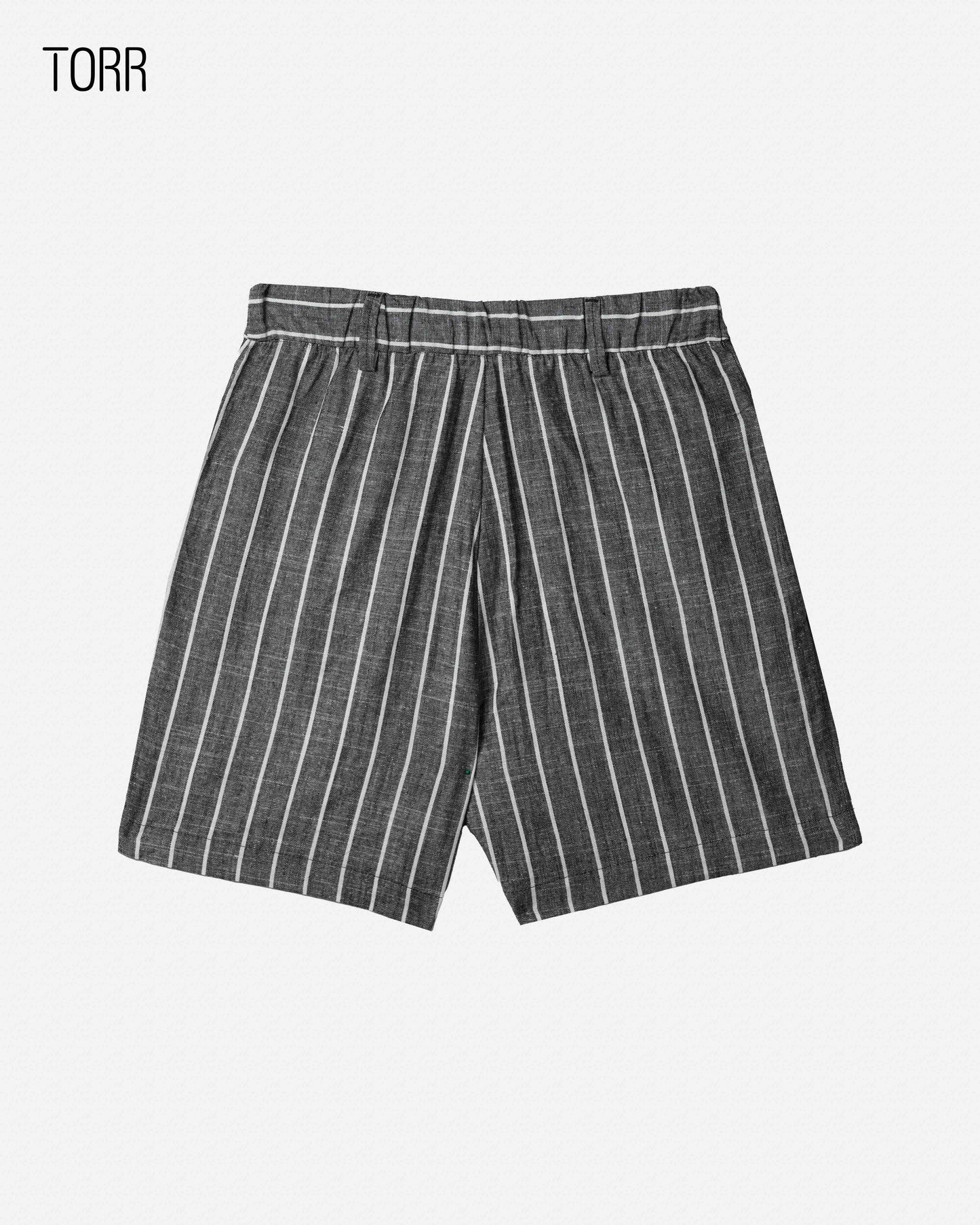 Women Shorts | Anthra Stripe